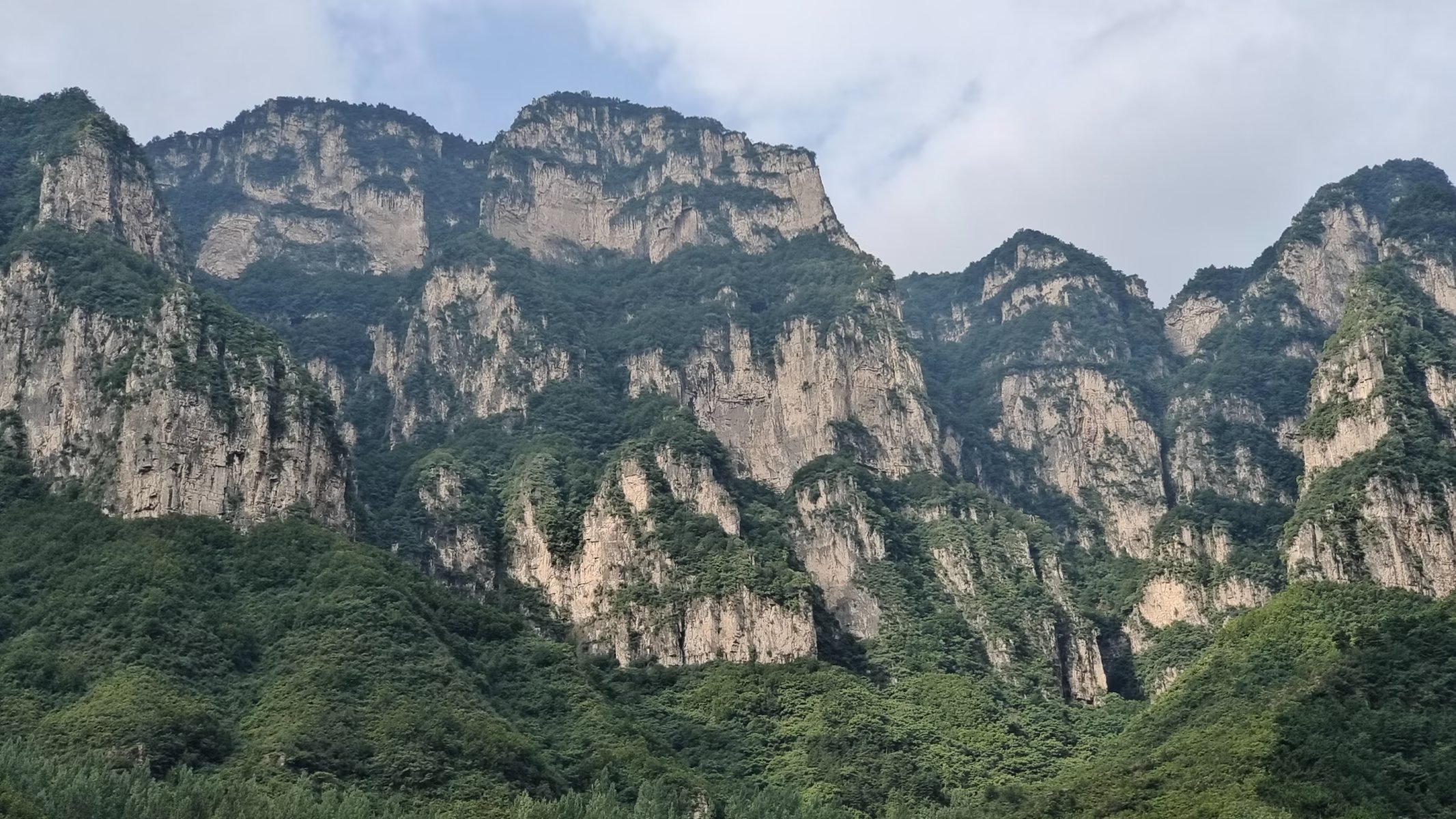 太行山脉徒步穿越,南太行十字岭徒步王莽岭