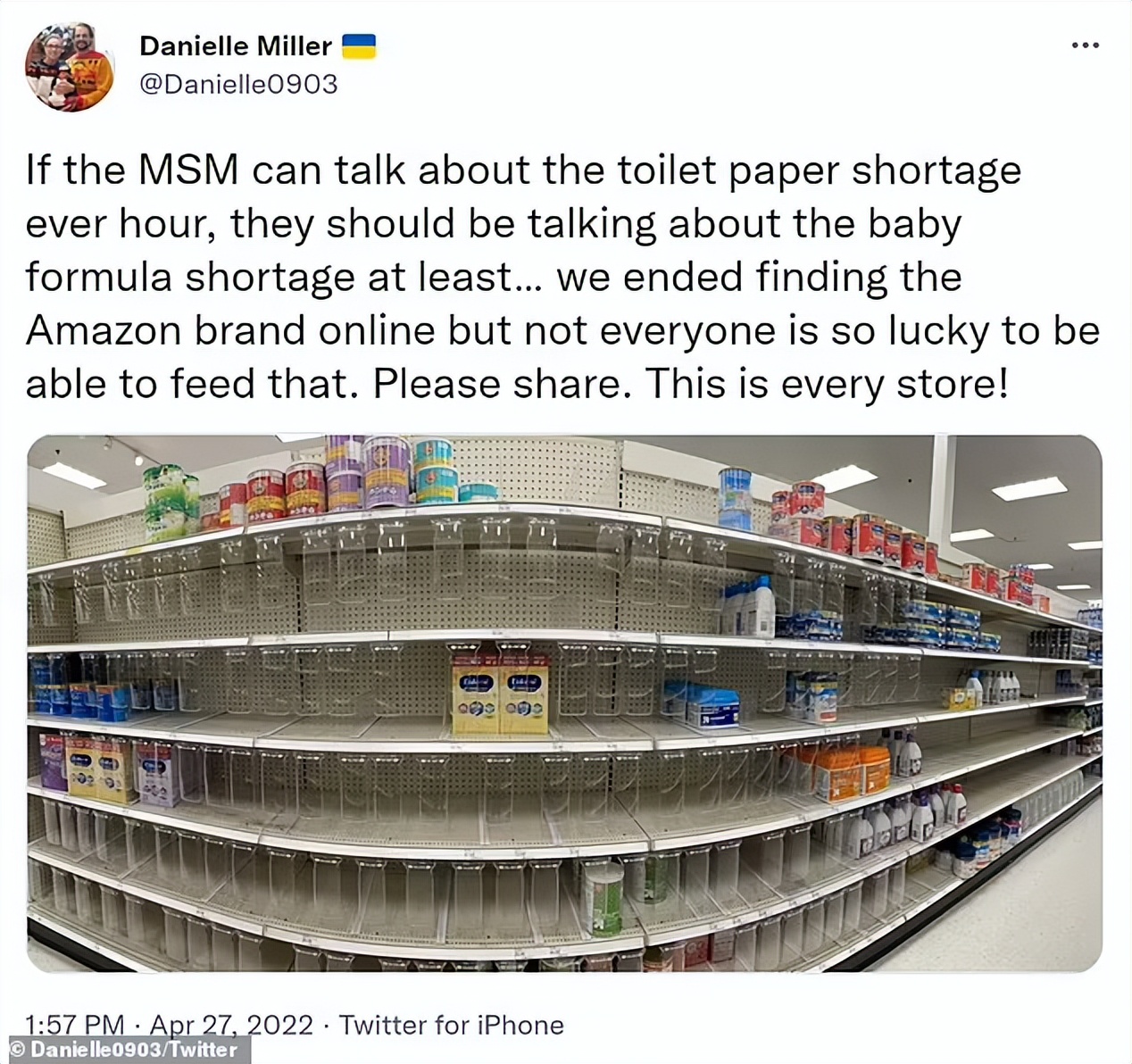 美国婴幼儿配方奶粉短缺,美国婴儿奶粉供应遭遇短缺