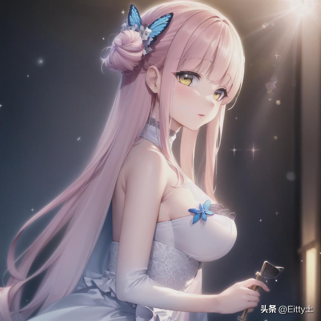 动漫美少女ai绘画素材,美少女动漫壁纸图片可爱