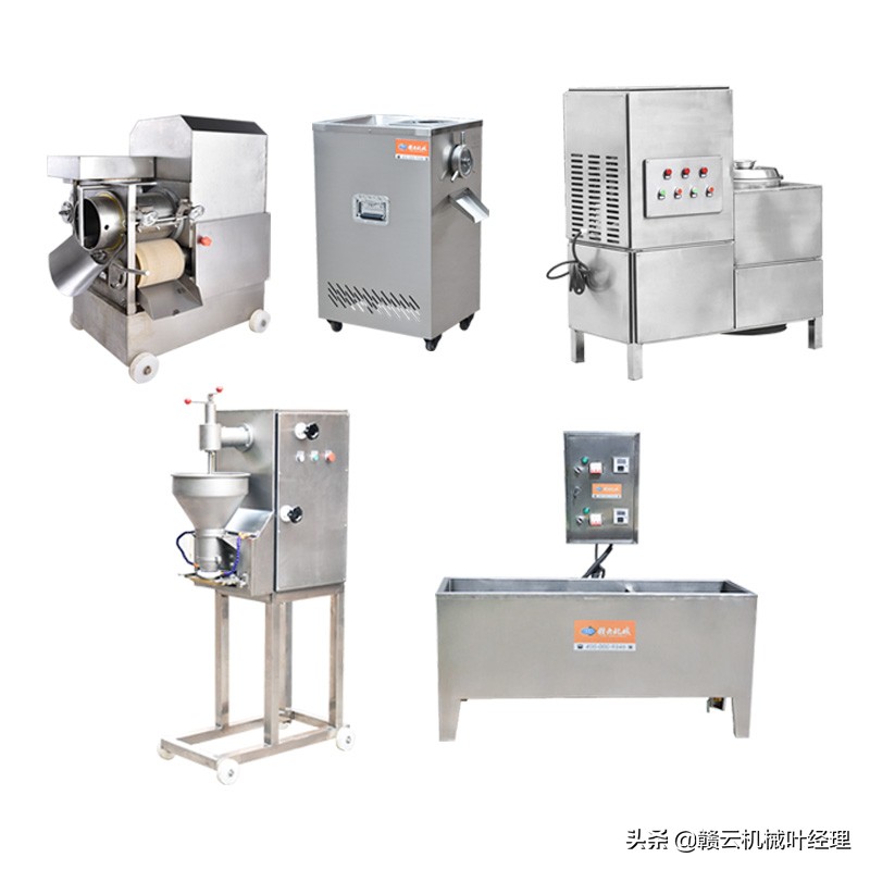 十大品牌的家用小型肉丸机,怎么买全自动肉丸机器整套设备