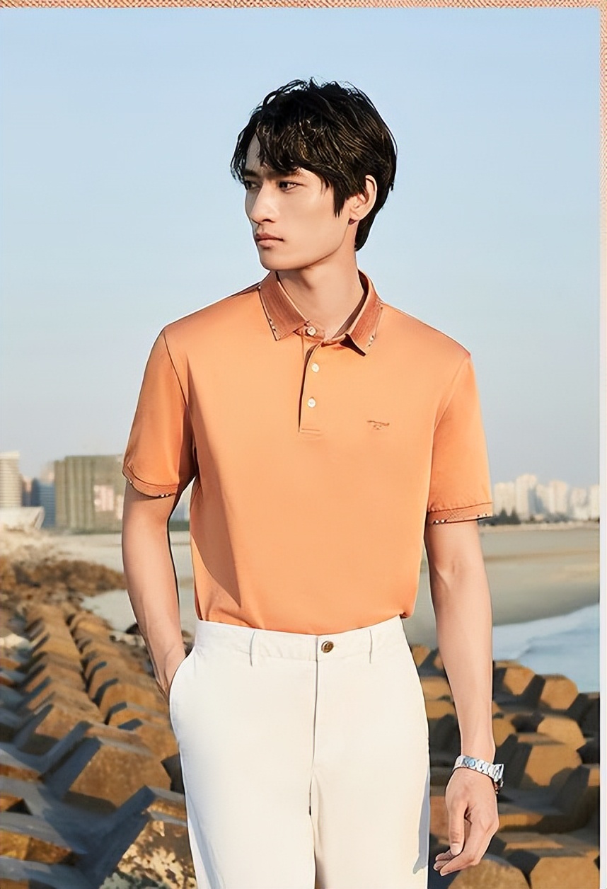 男士polo衫最好选什么颜色,男士polo衫凉爽透气七匹狼