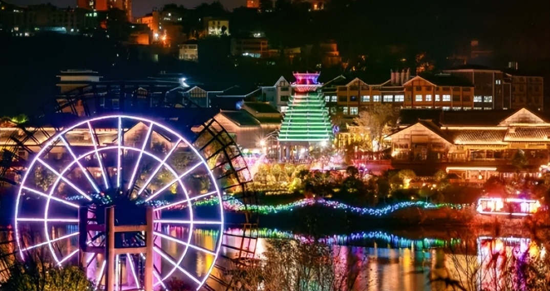 贵州丹寨万达旅游小镇风景,丹寨万达小镇特色