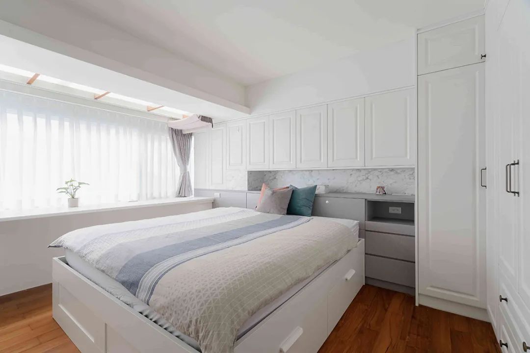 精装房如何打全屋柜子,实用70平方两室一厅全屋打柜子