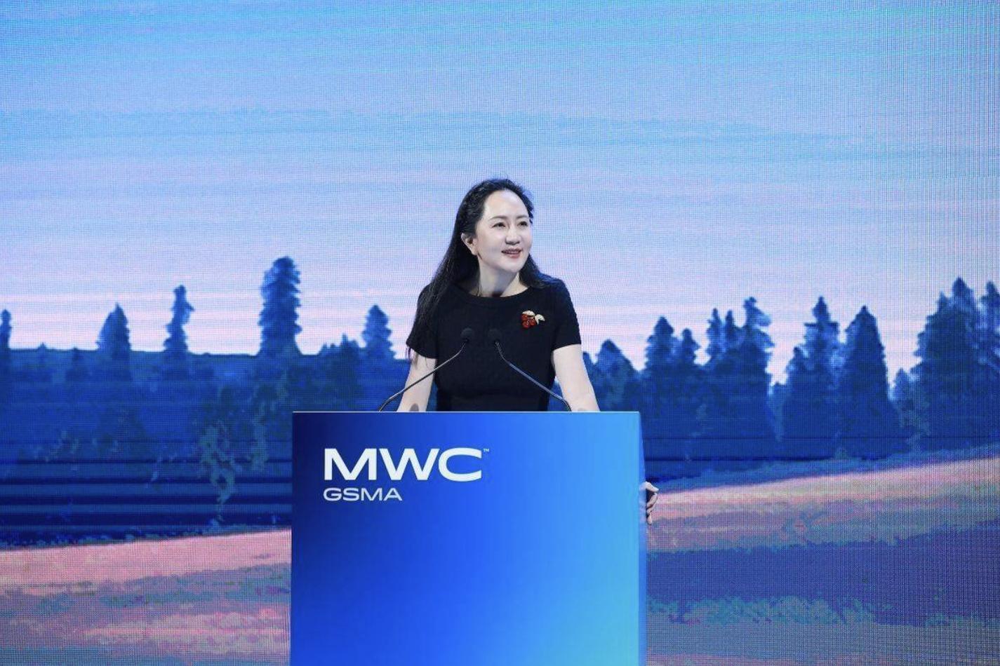 孟晚舟华为5g新品发布会短片,孟晚舟谈华为5g视频