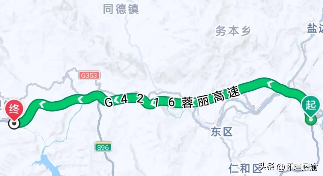 四川最早第一条高速公路,四川通江高速公路规划图