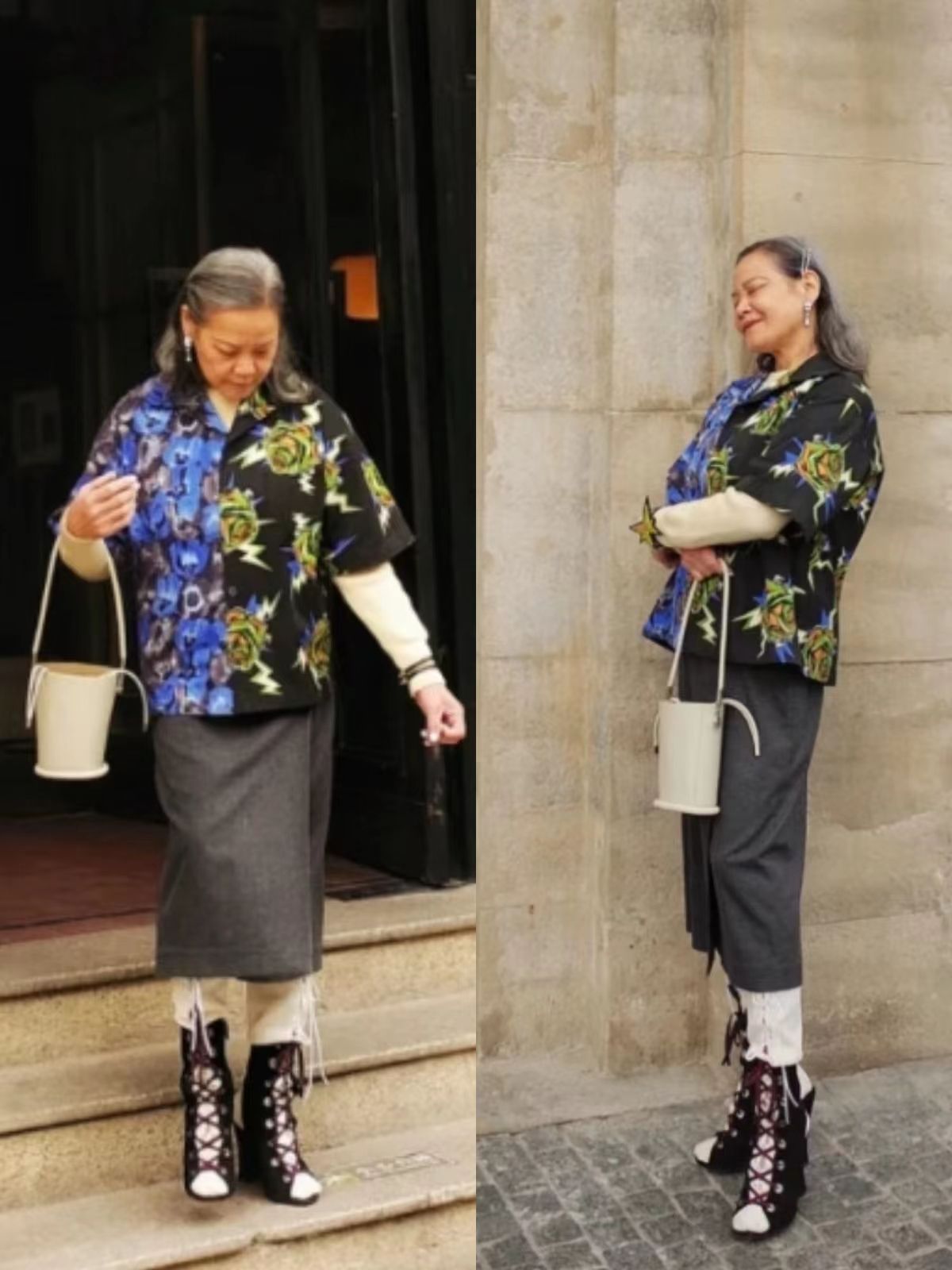 当我跟着小个子学穿搭,时尚穿搭风格40岁到50岁显嫩穿搭