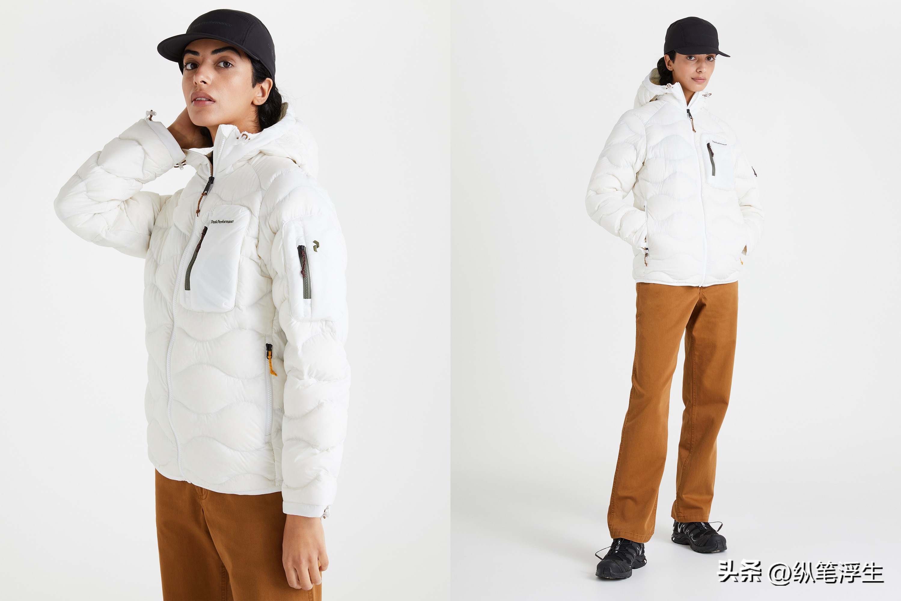 加厚抗风抗寒时髦羽绒服,peakperformance羽绒服紫色