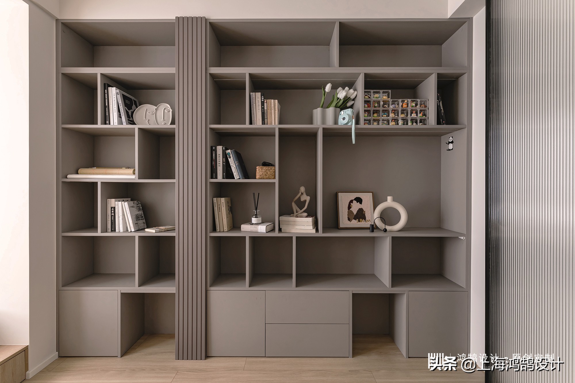 原木轻奢风格样板房,小户型原木风格样板间