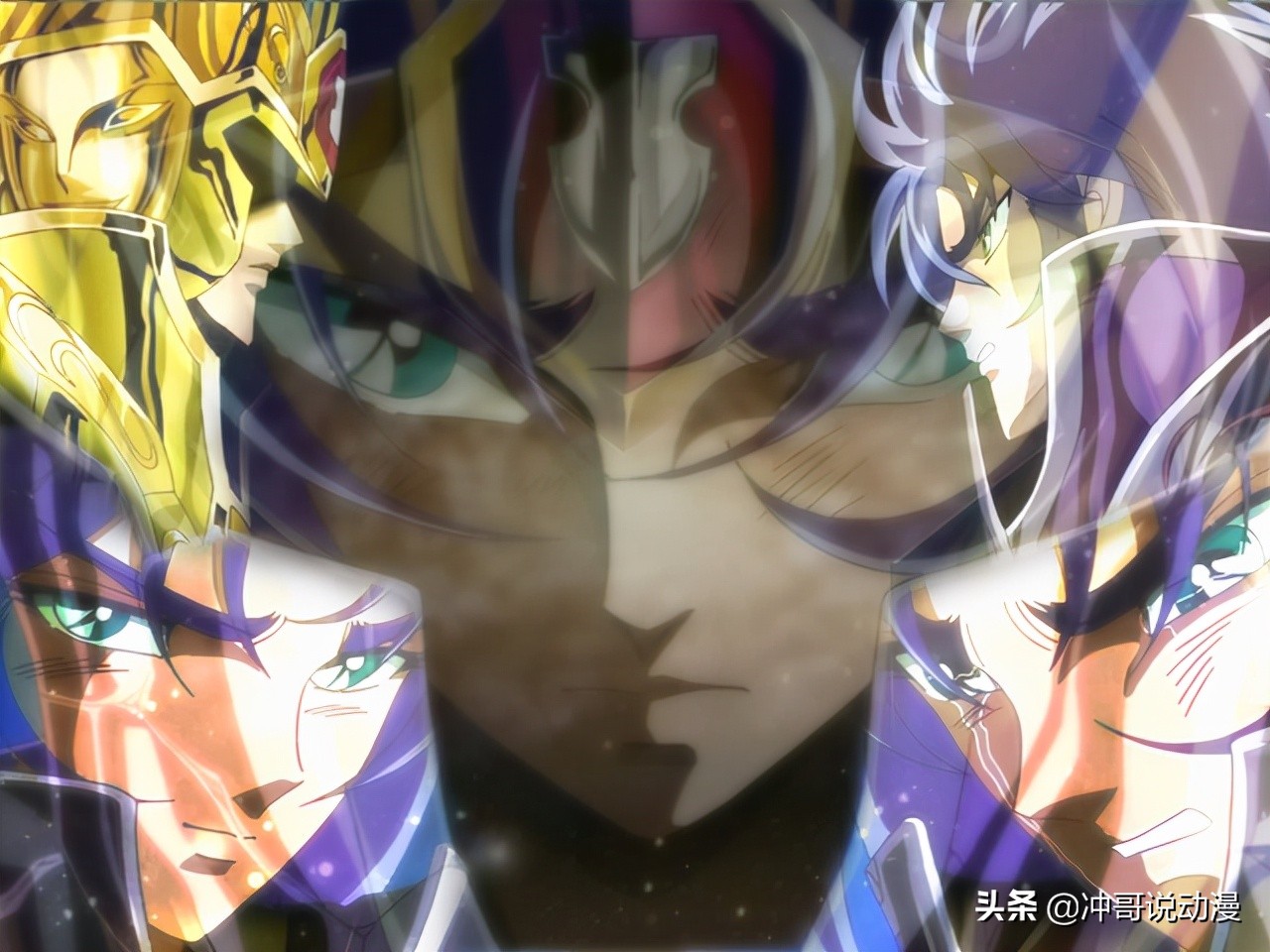 圣斗士星矢青铜打黄金,圣斗士星矢黄金狮子座打斗场面