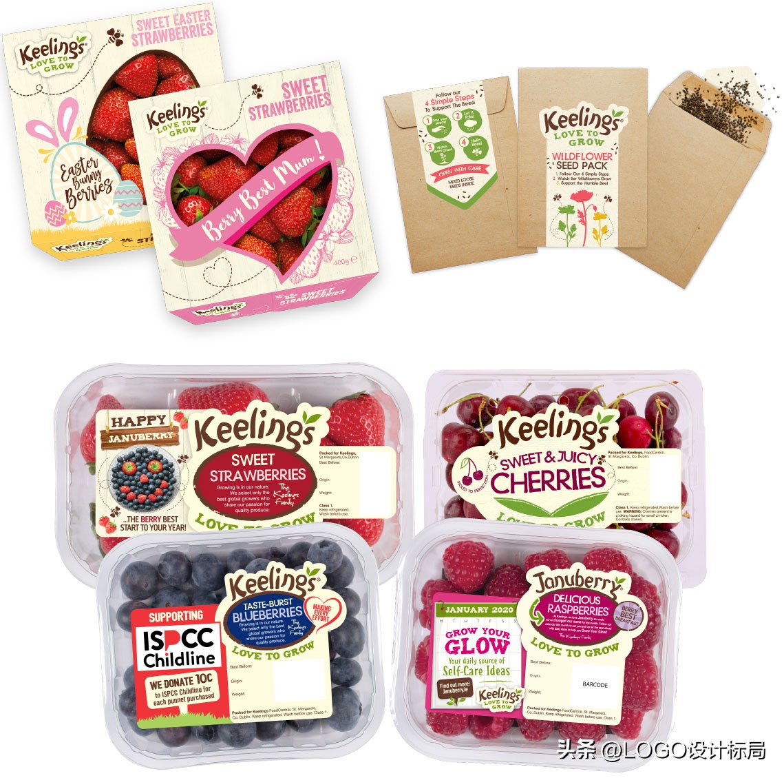 乡村振兴｜农产品Keelings家族基林斯草莓品牌案例