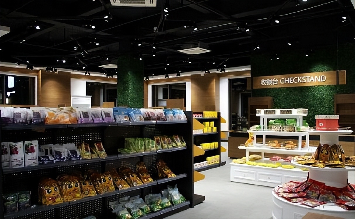 西安超市装修公司,西安餐饮连锁店装修设计图