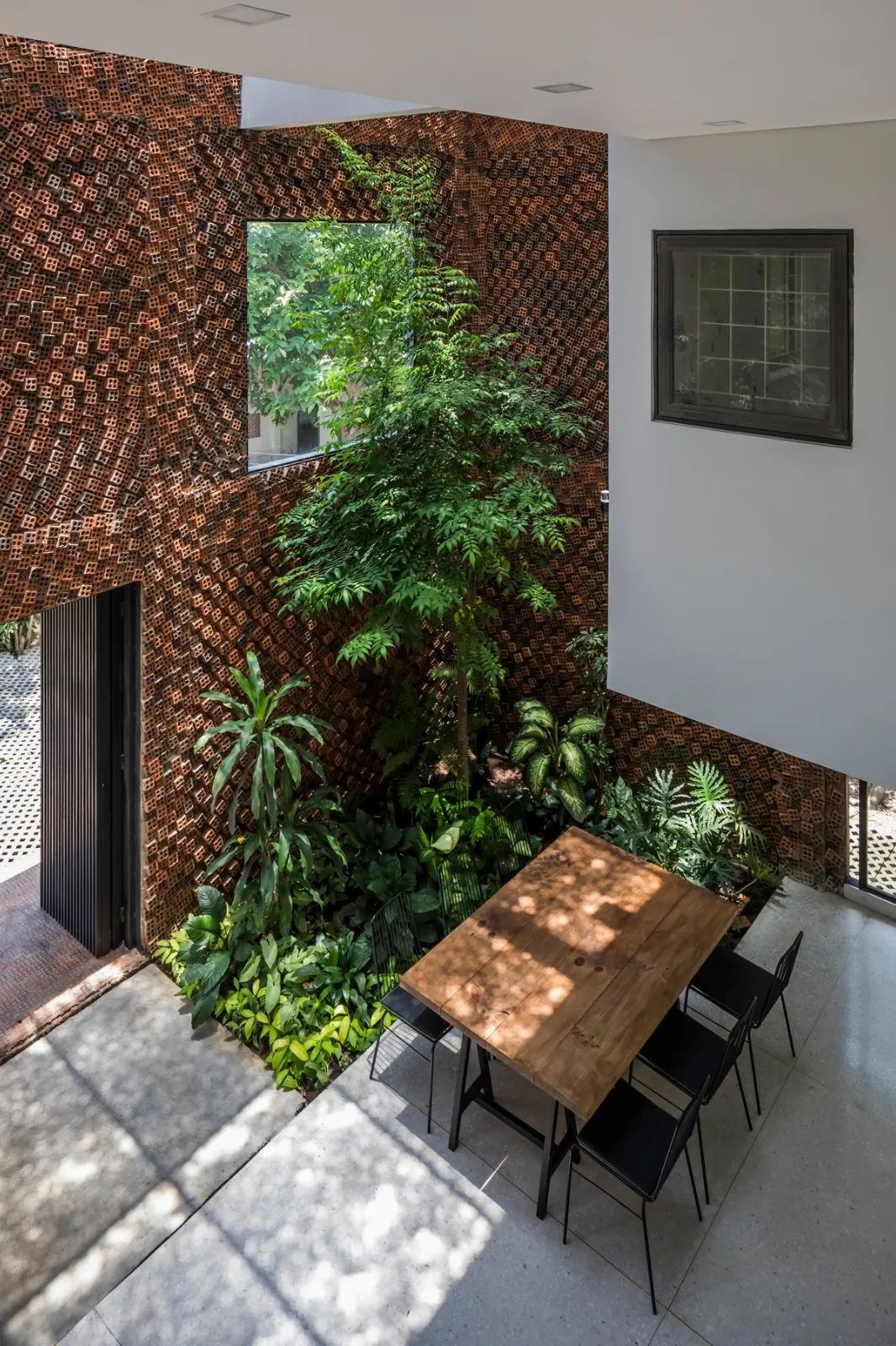 简单爱户型,红砖建筑特殊花样造型