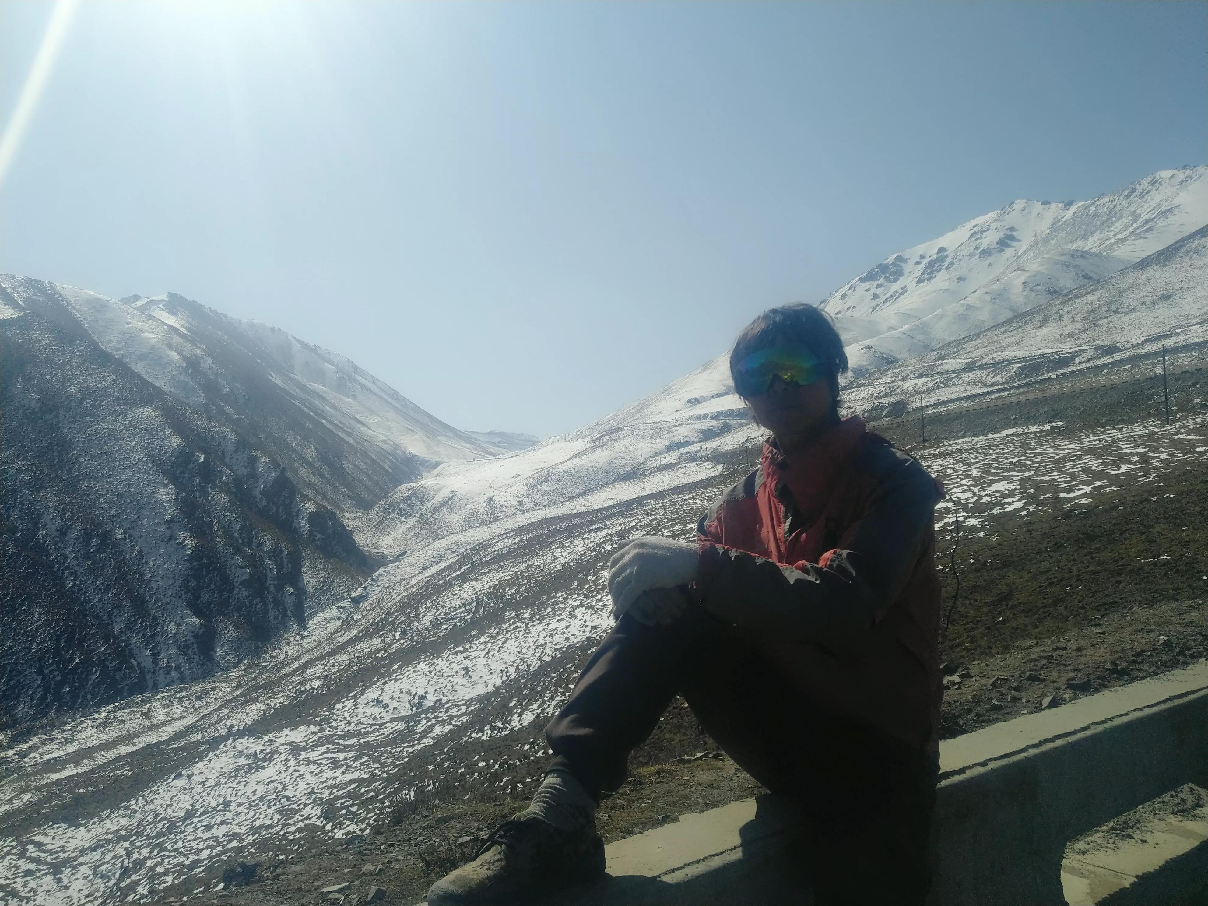 从甘肃翻越祁连山到青海,从肃北到青海沿途风景