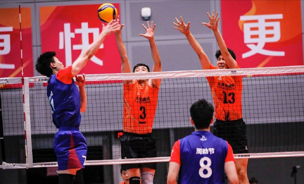 男排惨败,上海男排vs天津男排