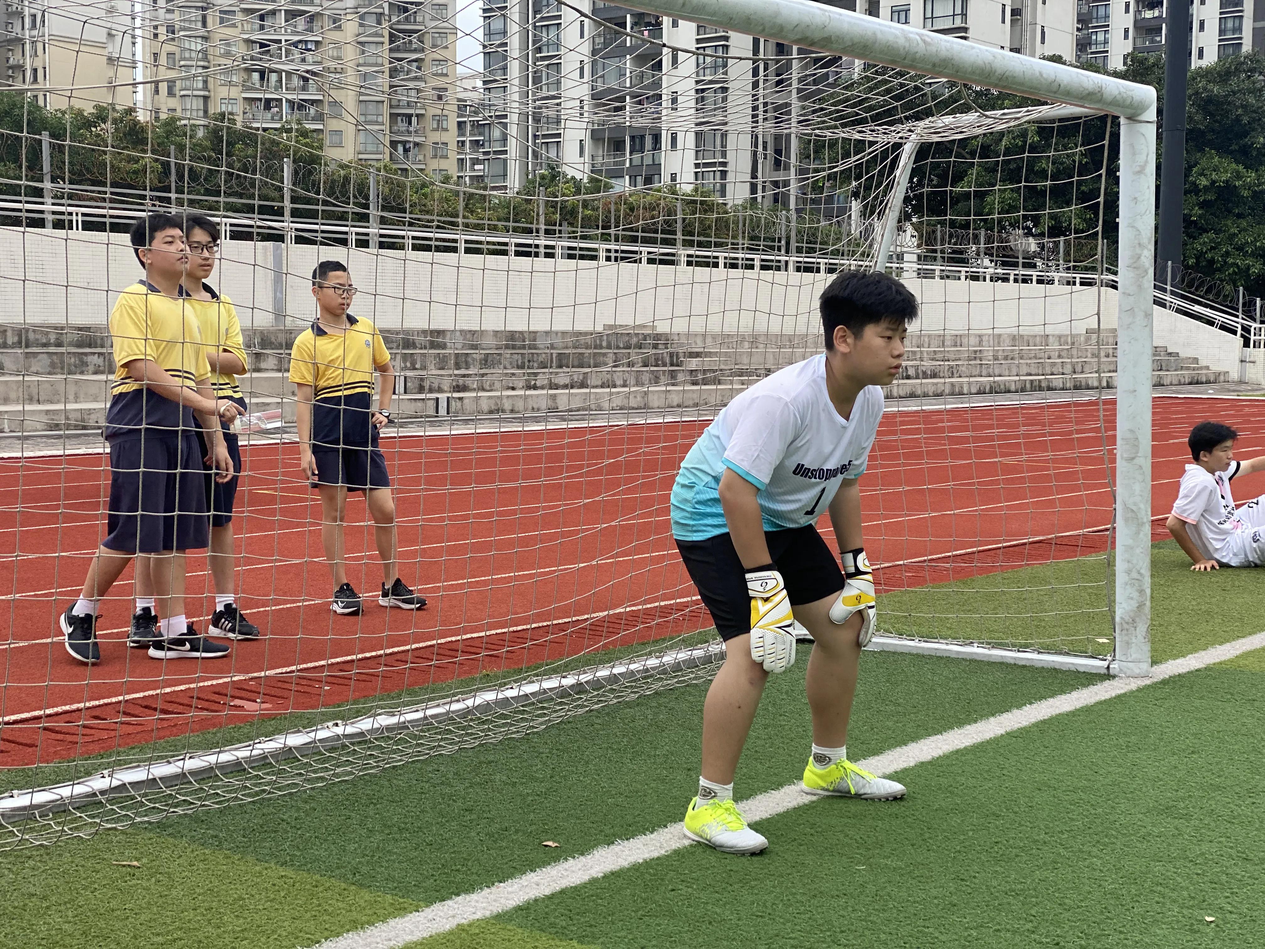 香港足球学校友谊赛,祈福英校港澳班