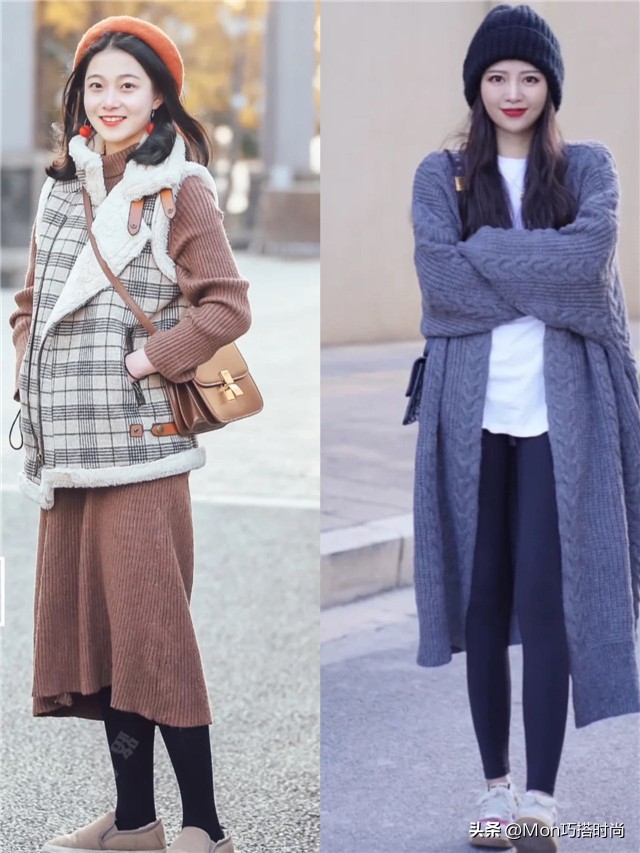 烂大街打底裤怎么搭,今年冬季最流行的打底裤穿搭