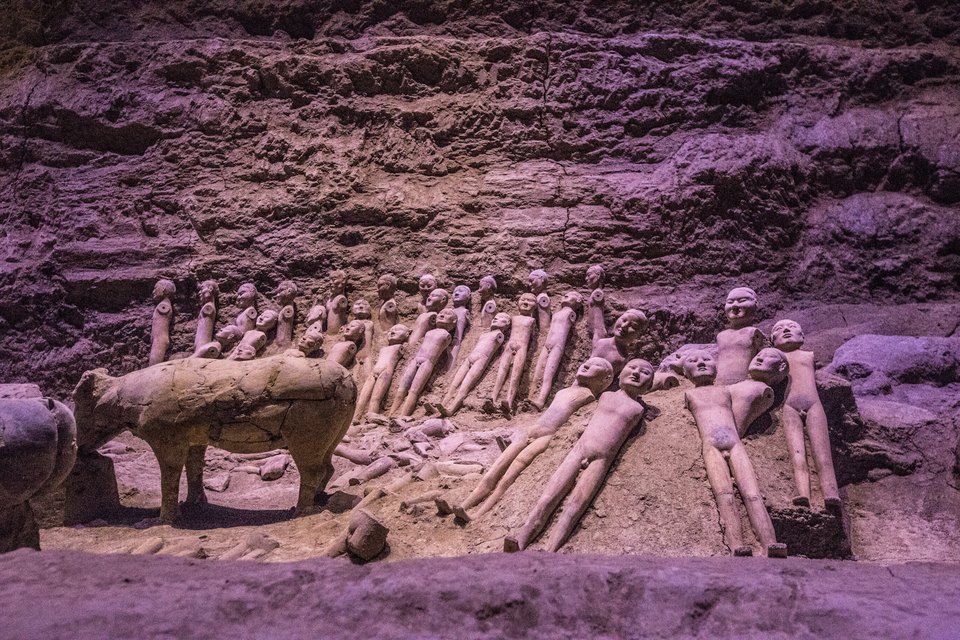 秦陵文官俑坑,阳陵陪葬坑