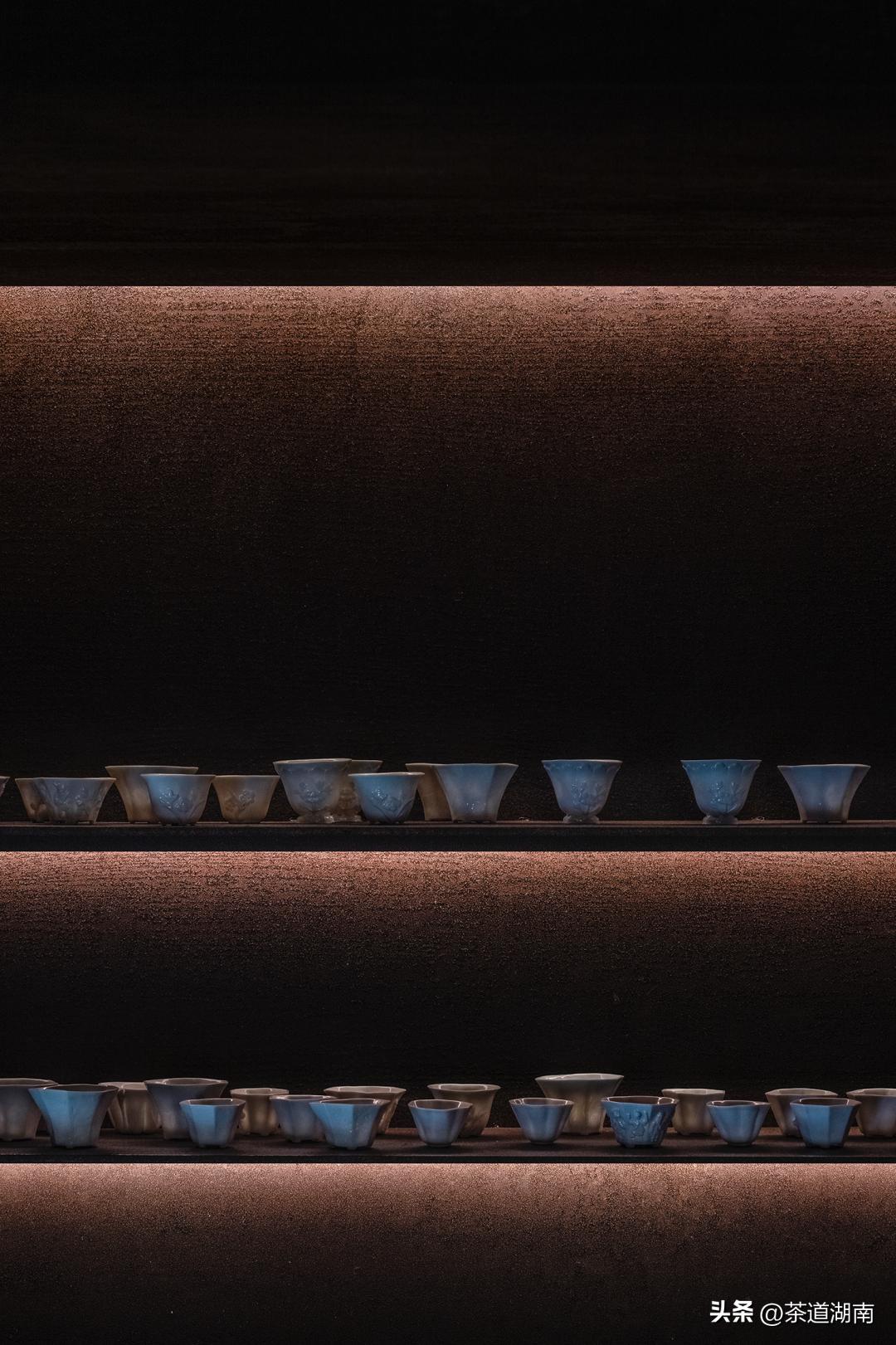 不装吊顶的禅意茶室装修效果图,广东禅意茶室私人会所包厢设计