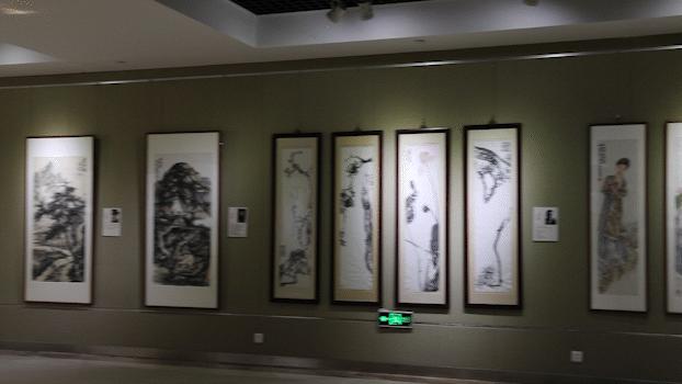 中国画山东作品展,画说中国参赛绘画