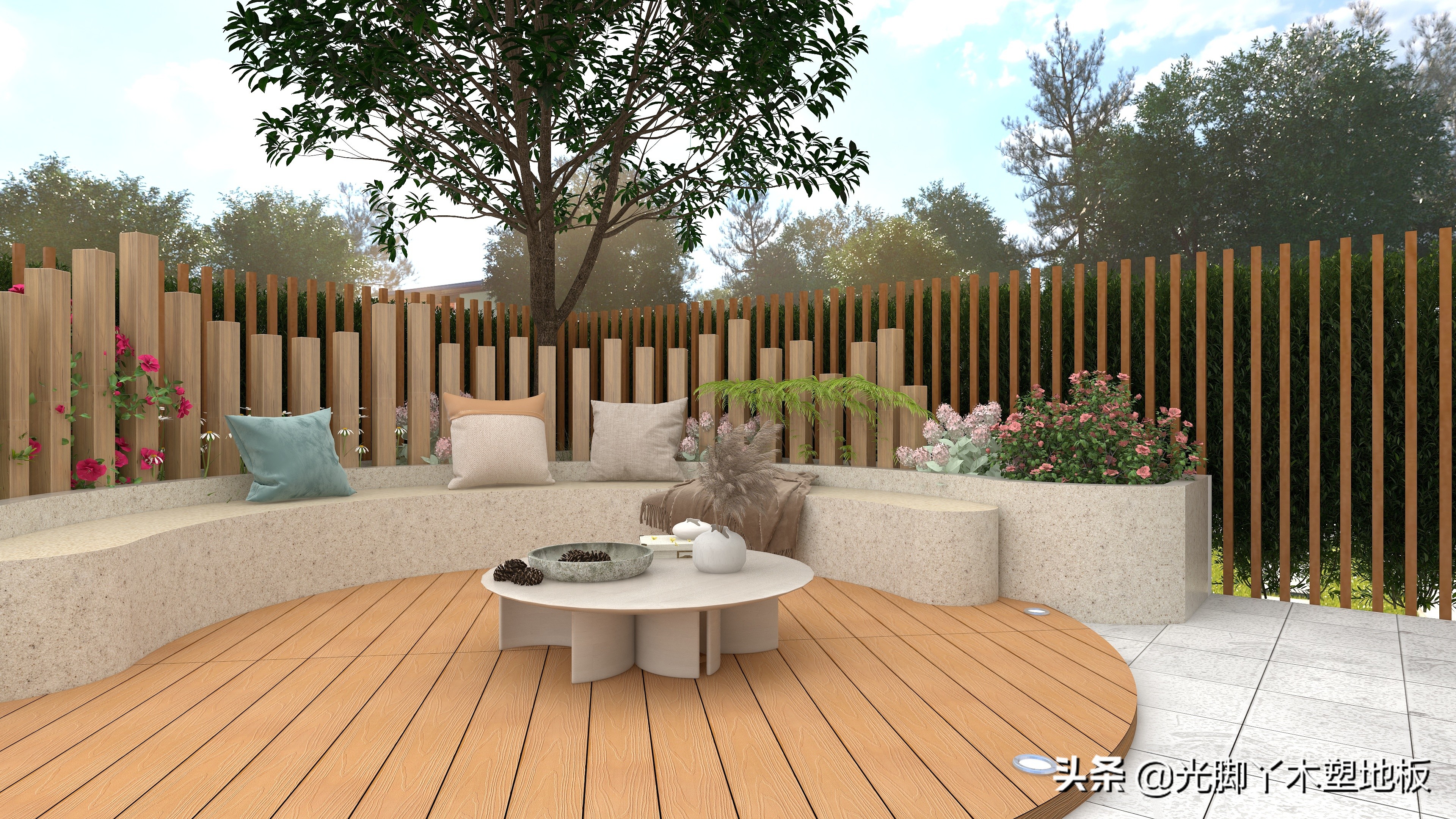 木塑/塑木地板如何安装呢？今天先简单分享一下，后面再细化操作