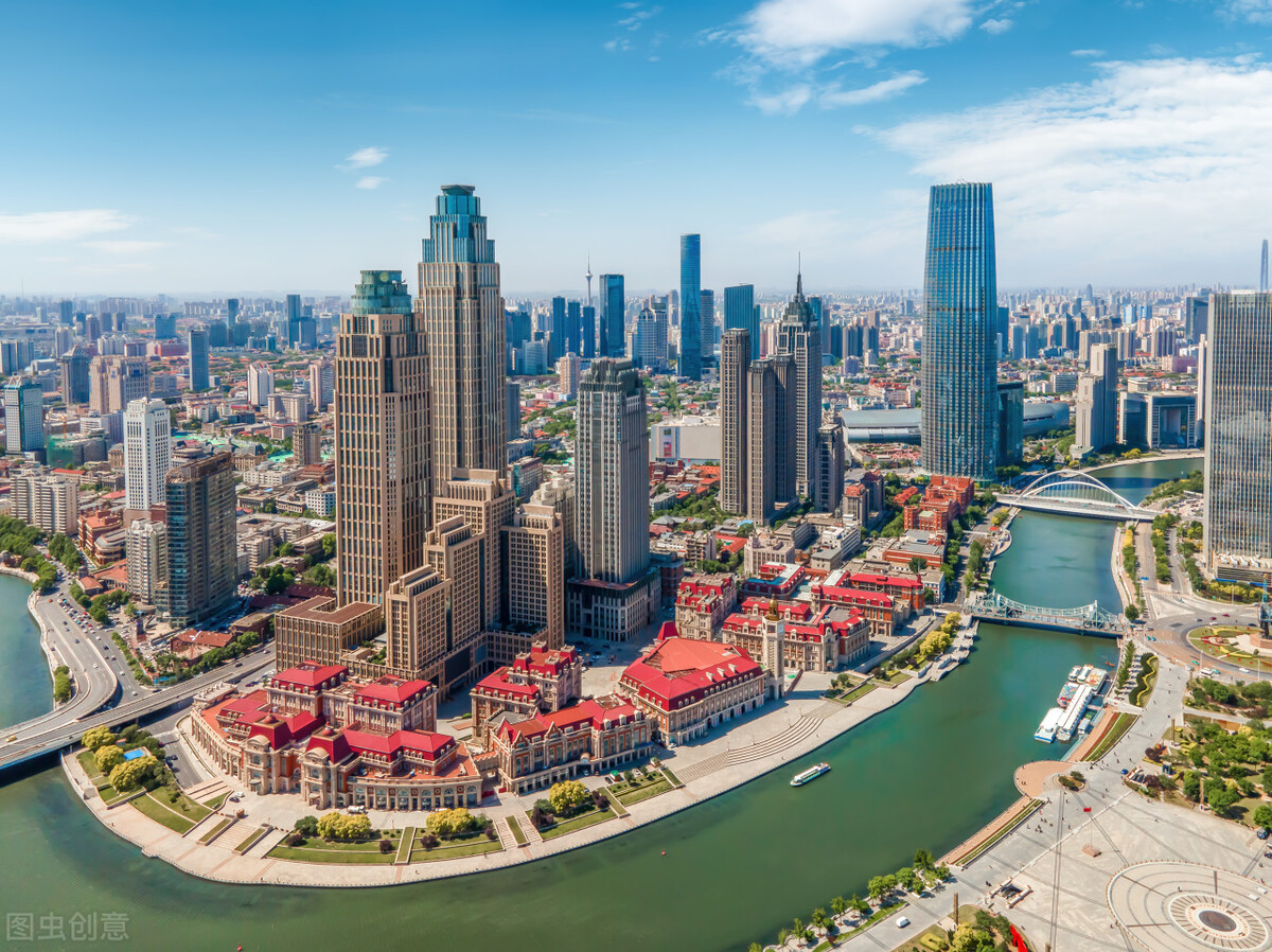 我眼中的天津天塔,天津高清天塔美景图片