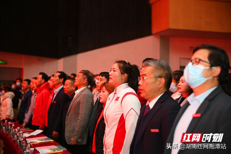 今日校园格外“红”！体育湘军宣讲团“四进”活动走进湖南科大