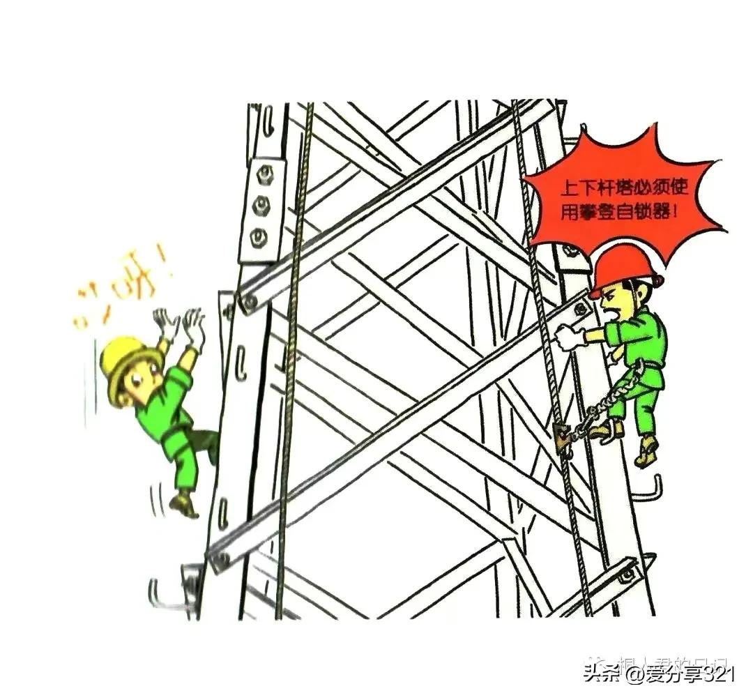 安全漫画100张图,安全漫画四格图片