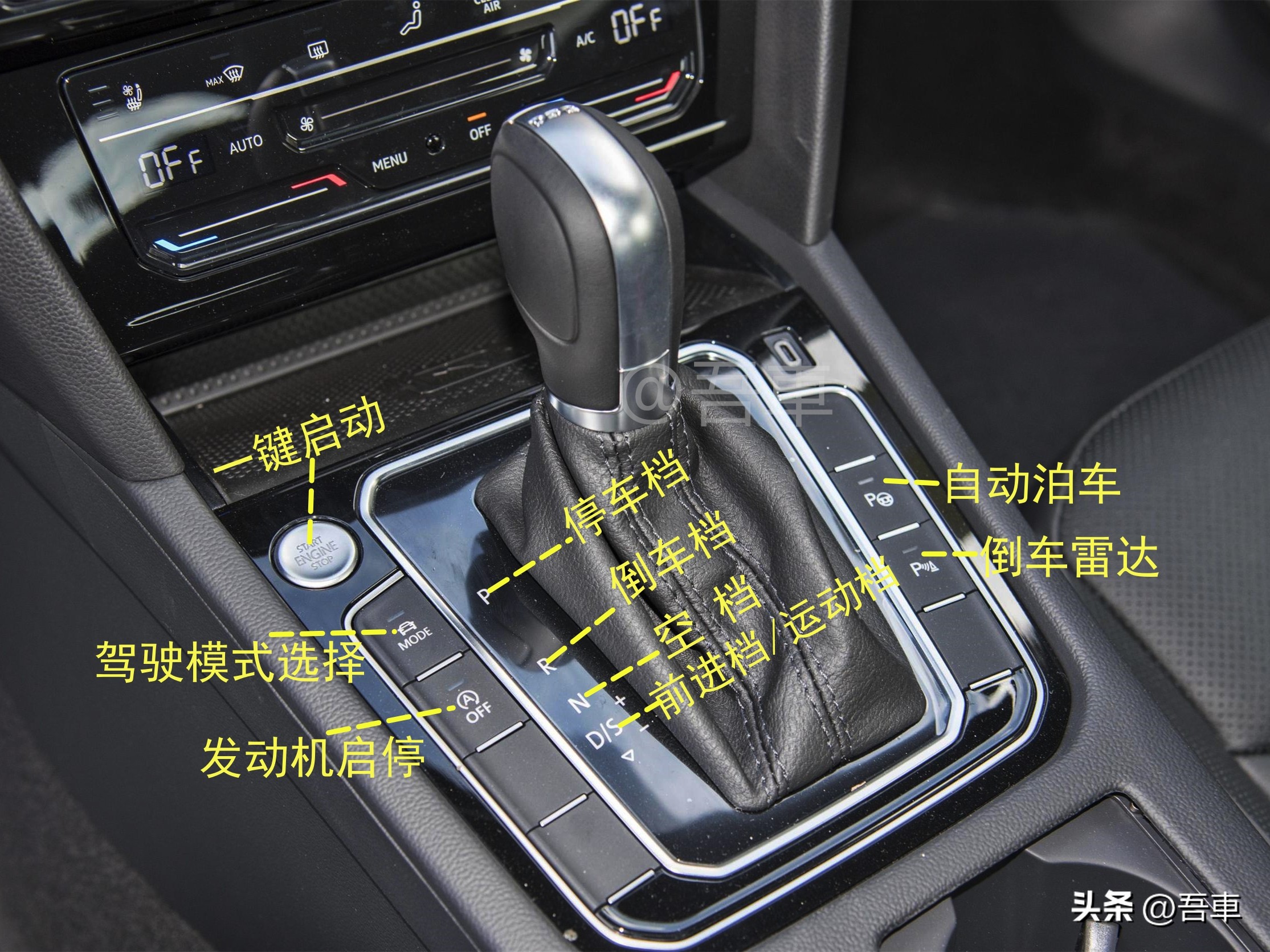 16款大众cc车内按钮大全及图解,大众cc车内开关图标大全