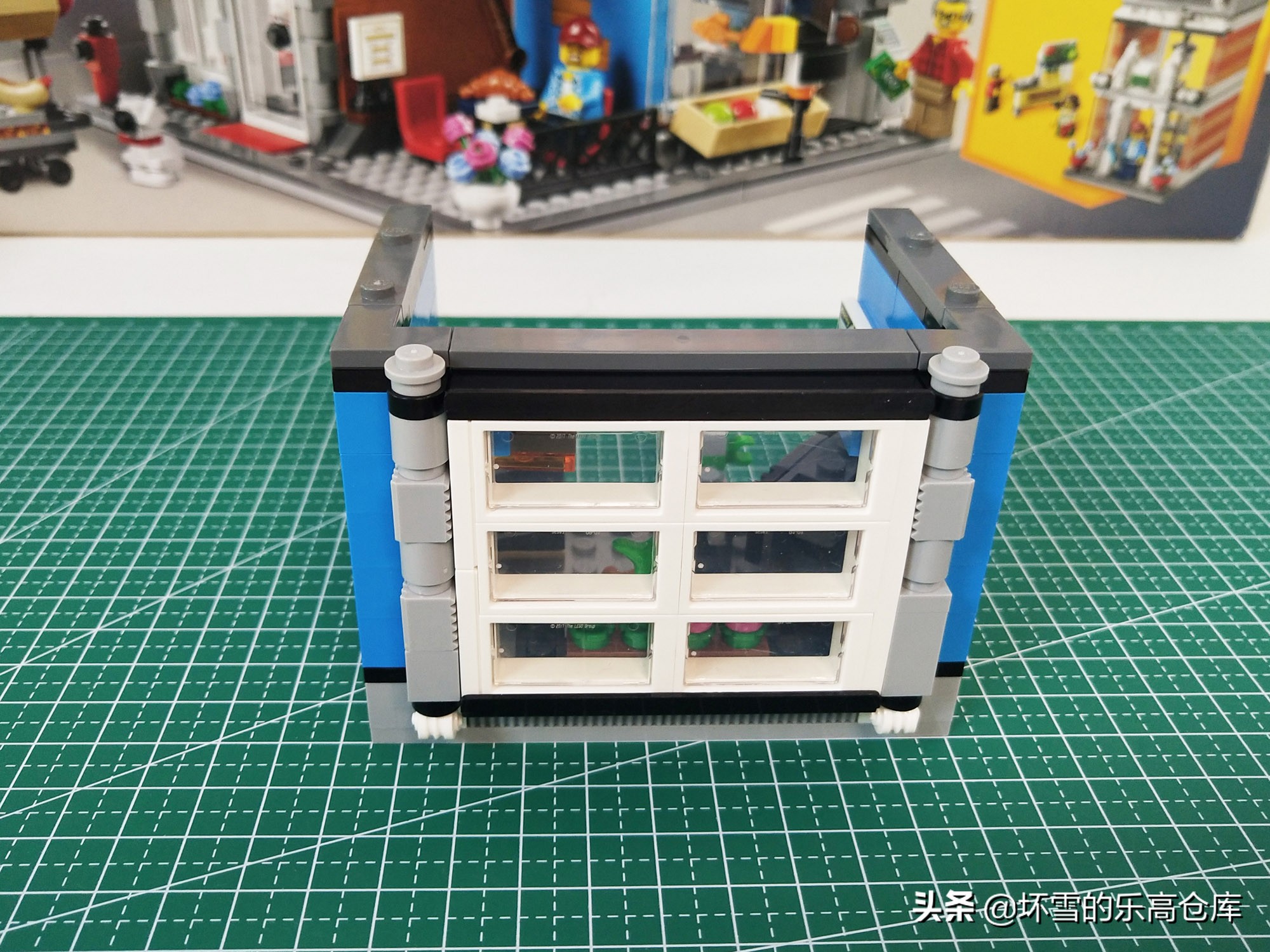 又大又炫酷的城市乐高,乐高创意百变街