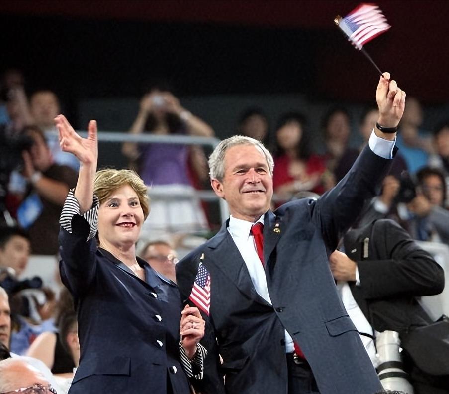 2008奥运会布什动员讲话,老布什参加2008北京奥运会开幕式