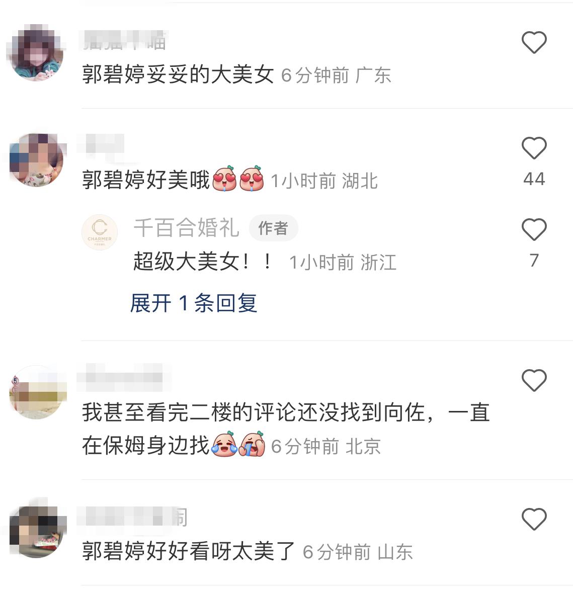 向佐郭碧婷儿子周岁宴,向佐与郭碧婷甜蜜合照