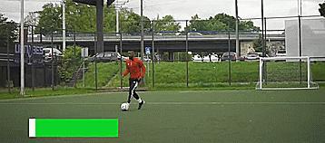 射门如何才能打上力量