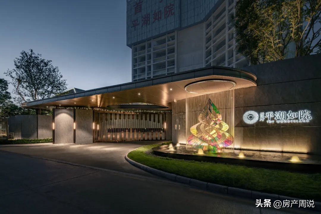 高档小区大门入口图片欣赏,高档小区大门入口门楼图