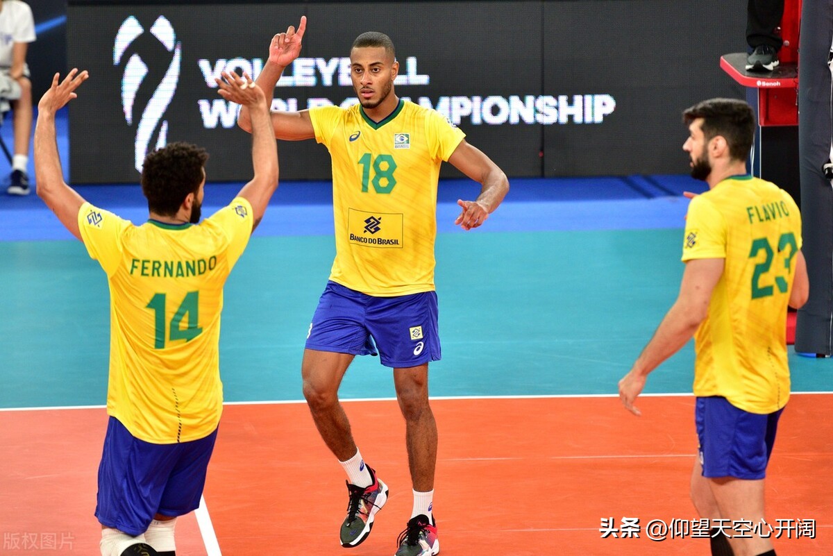 全面压制，放松丢分，巴西3-1斯洛文尼亚，夺得男排世锦赛第三名