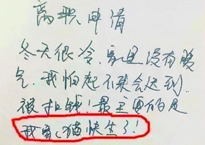 大学生辞职信,大学学生辞职信