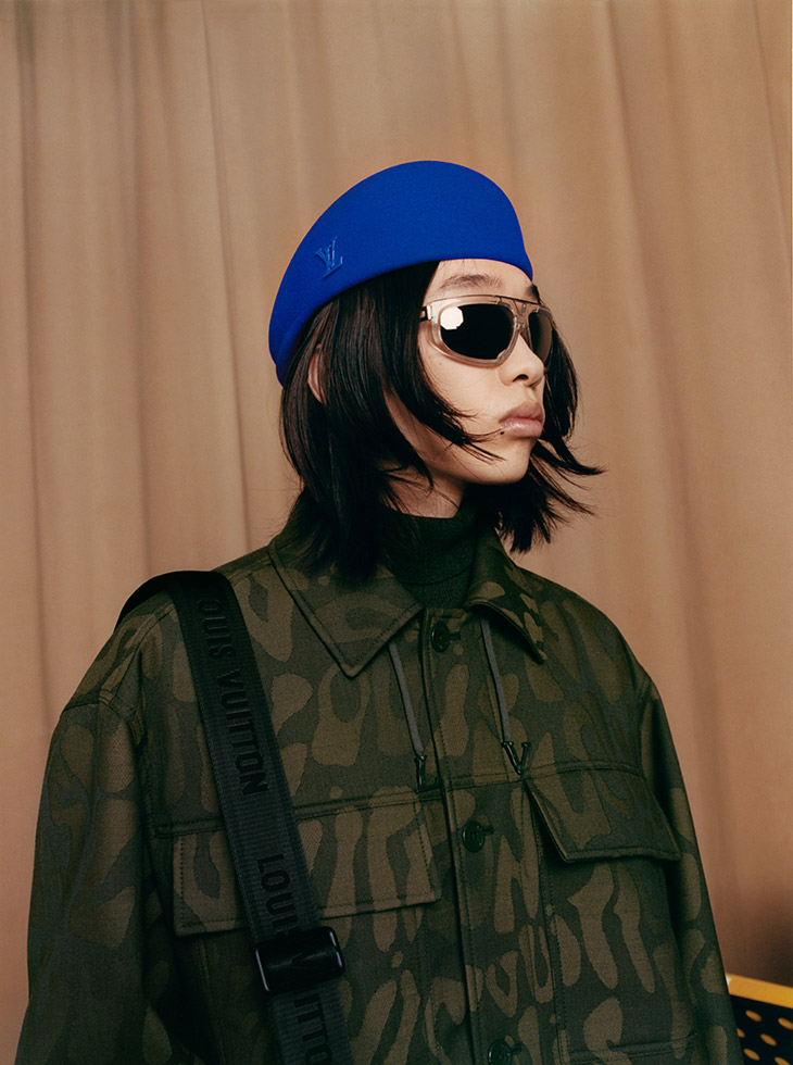 lv路易威登2024年新款男装格子,路易威登lv男士羽绒服2023ss