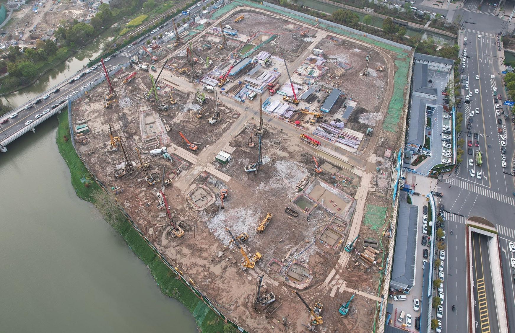 oppo南京总部建设进展,oppo集团总部大楼