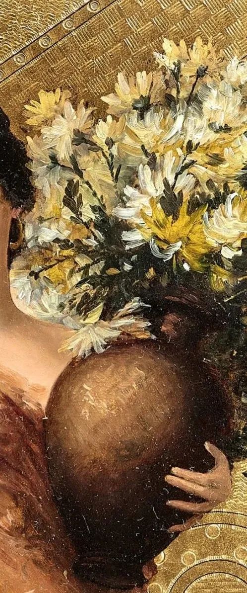 德国绘画风格独特的美女,欧洲艺术绘画女神