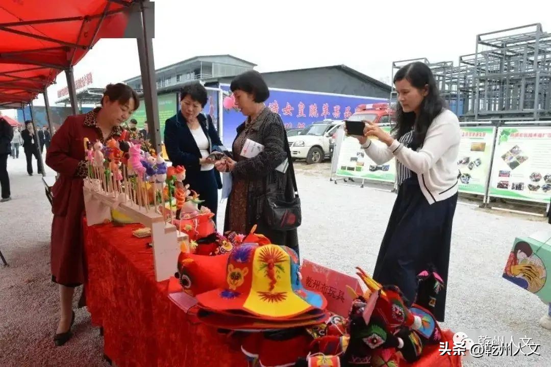 民间工艺赏心悦目,乾县最有名的工艺