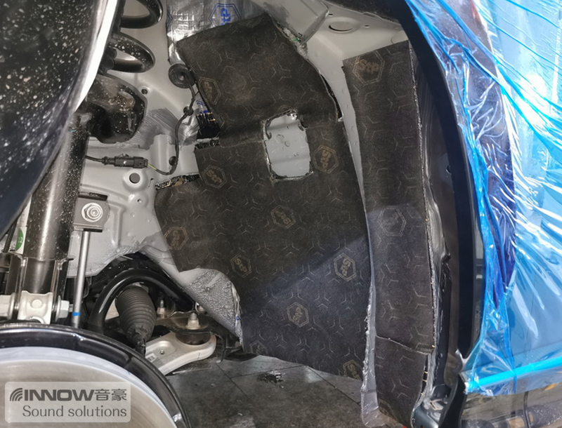 荣威erx5车头隔音教程,荣威erx5混动隔音