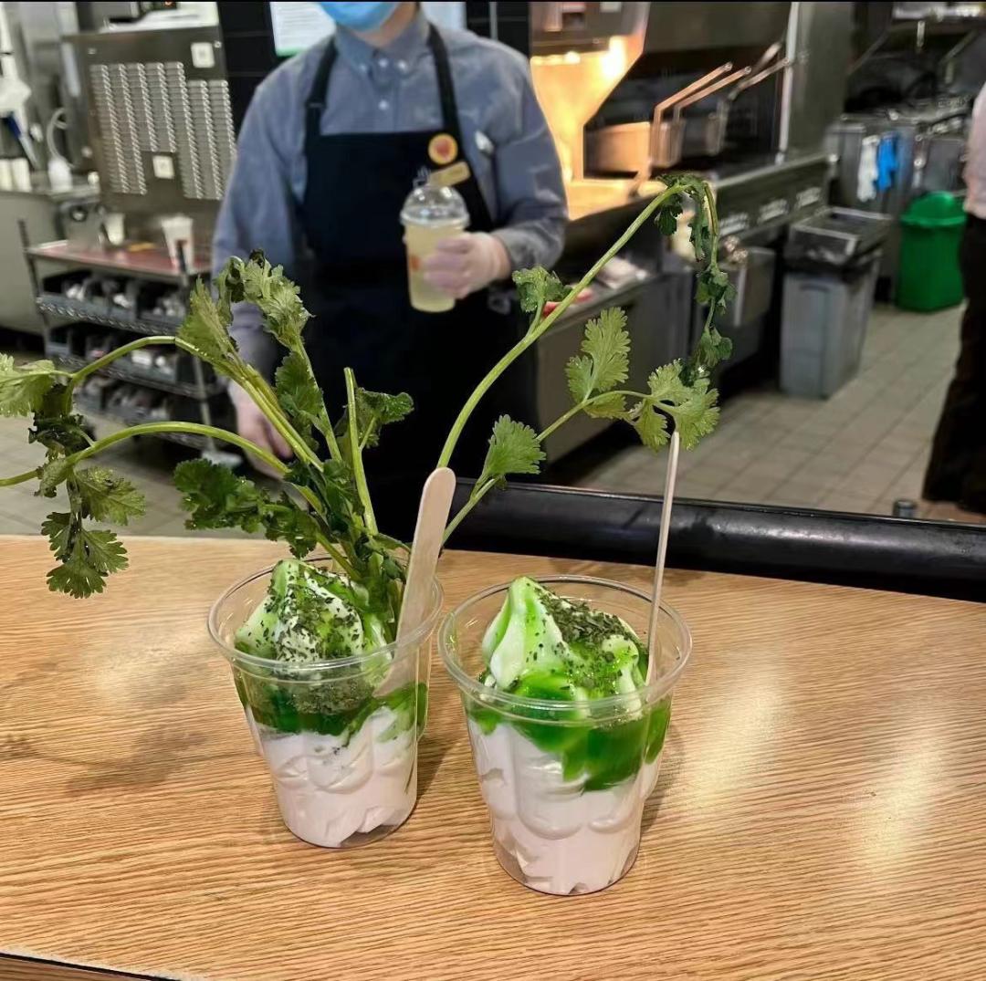 麦当劳还是没吃到香菜味冰淇淋,麦当劳香菜味冰激凌为什么买不了