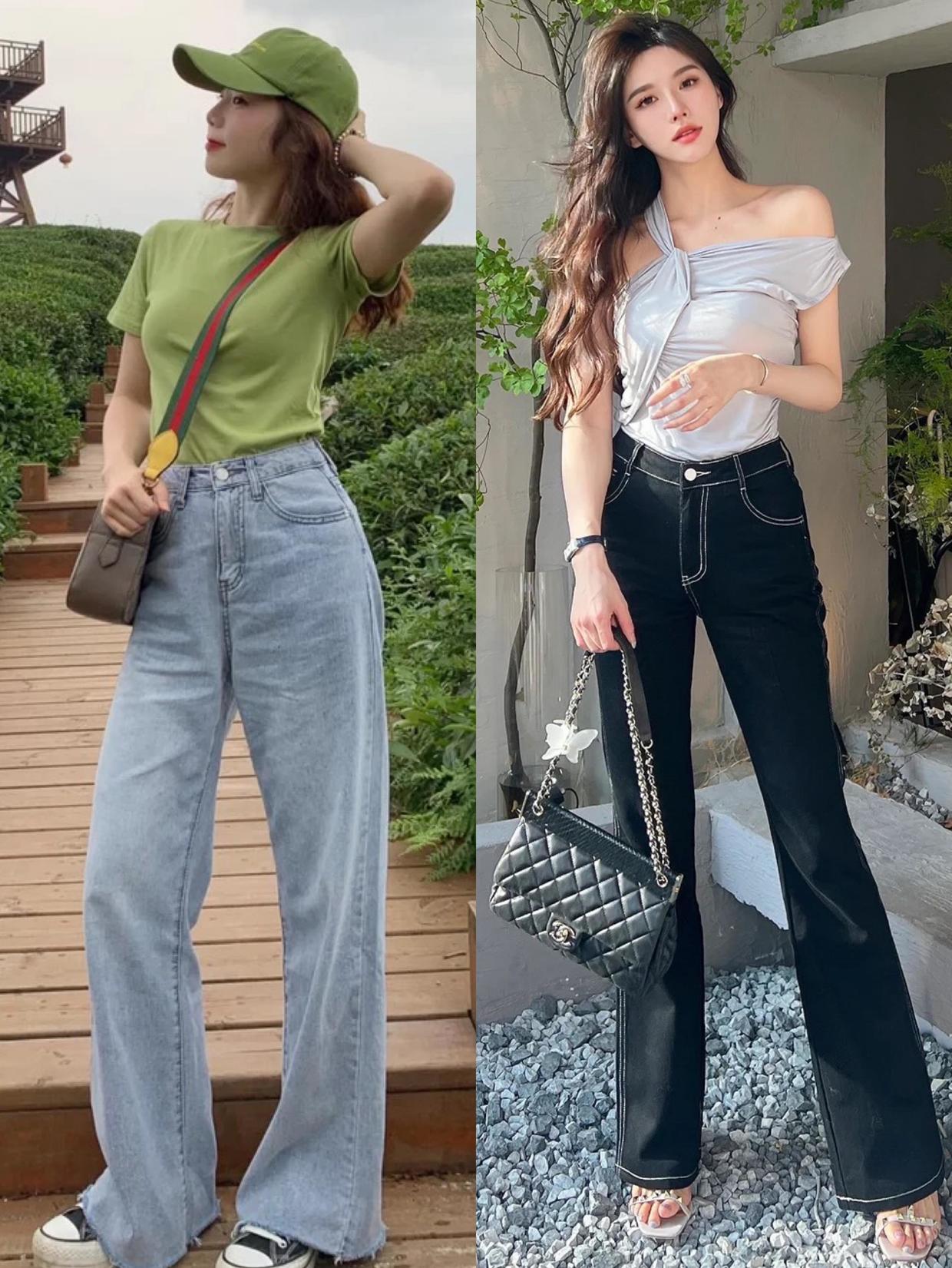 阔腿裤穿得好夏天也能清爽又有型,阔腿裤真的是显腿长利器