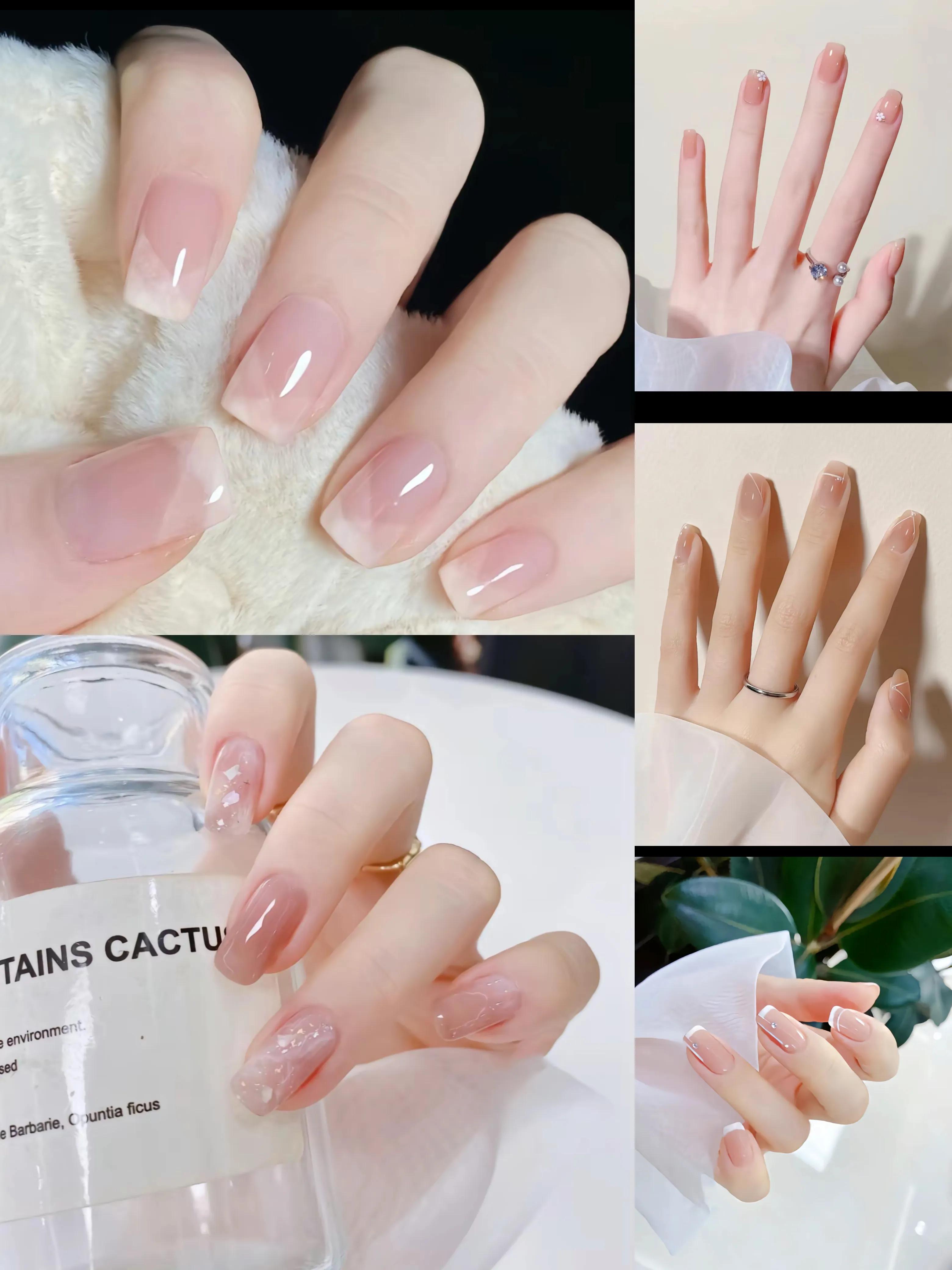 广东广州：一女子做完美甲后，发现指甲里面总是有黑黑的东西。