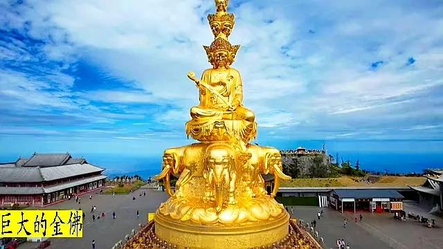 峨眉山金顶华藏寺完整讲解,峨眉山金顶华藏寺里面供奉谁