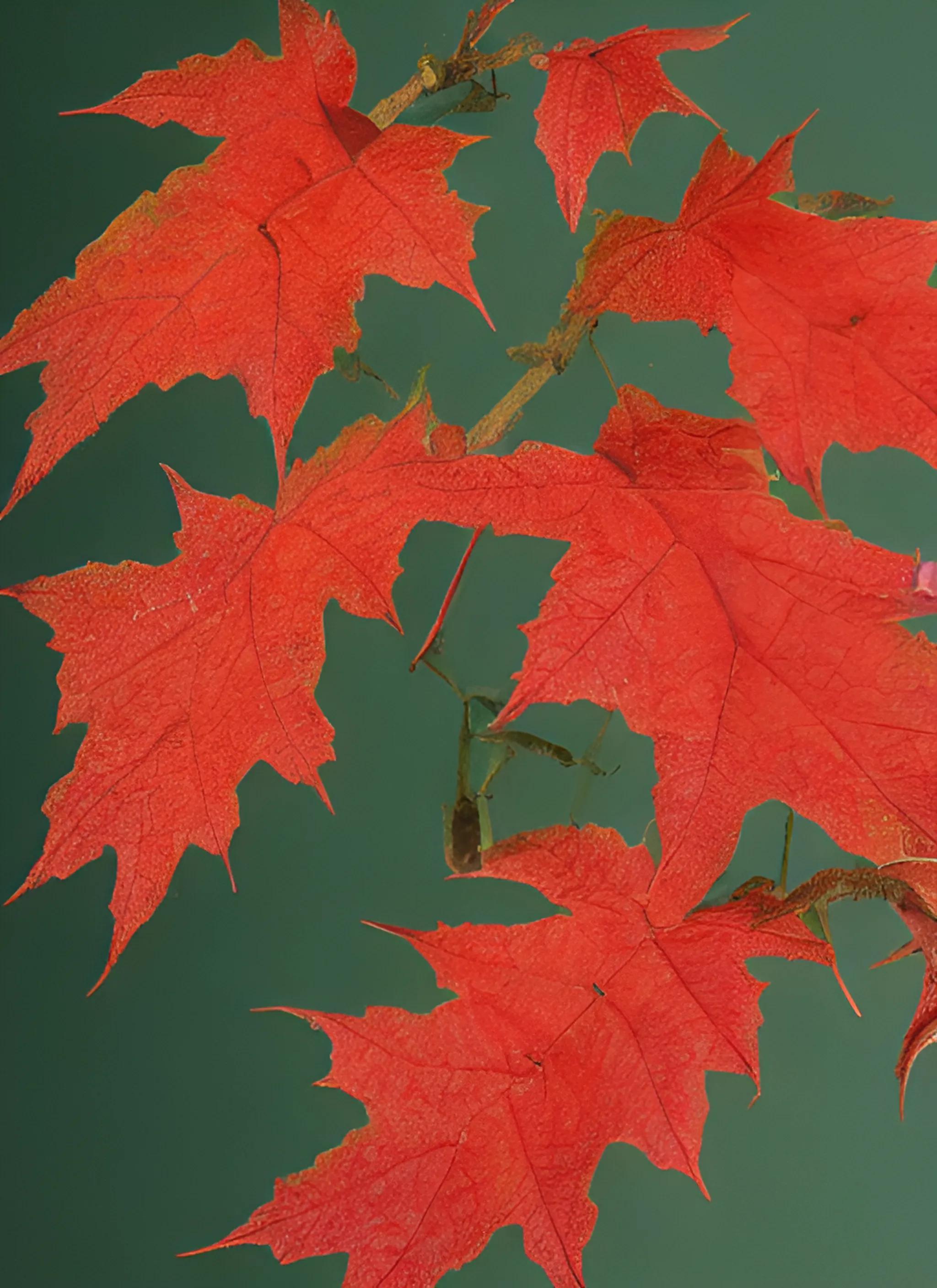 3叶爬山虎秋天叶子变红吗,爬山虎的叶子是先变红还是先变黄