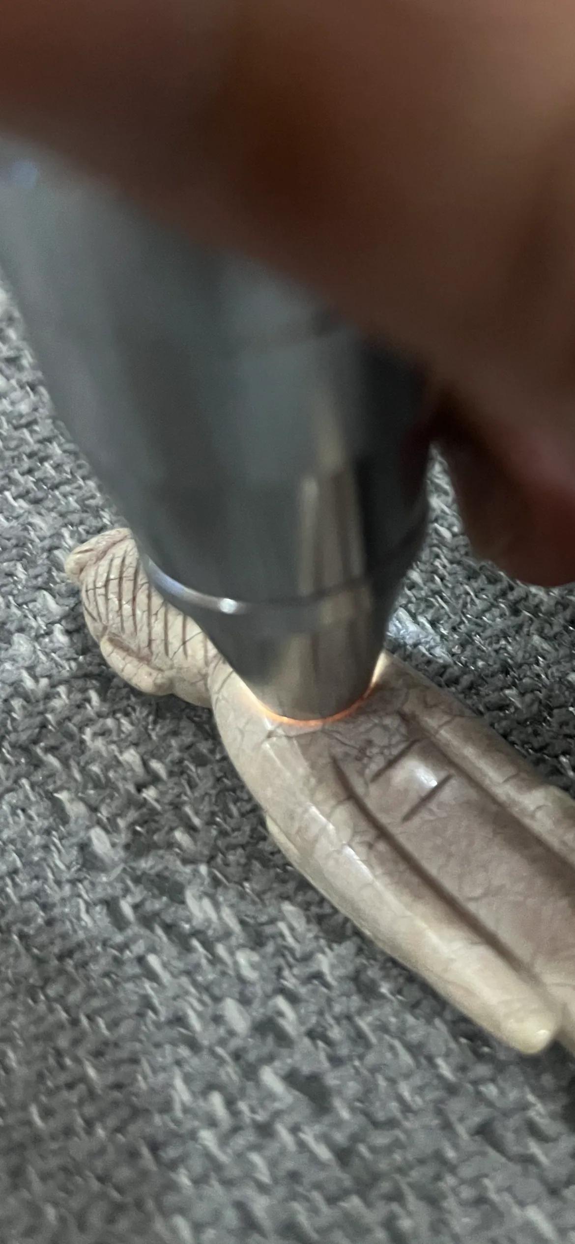 古代祭天神之玉，火烧玉，伎乐玉俑人