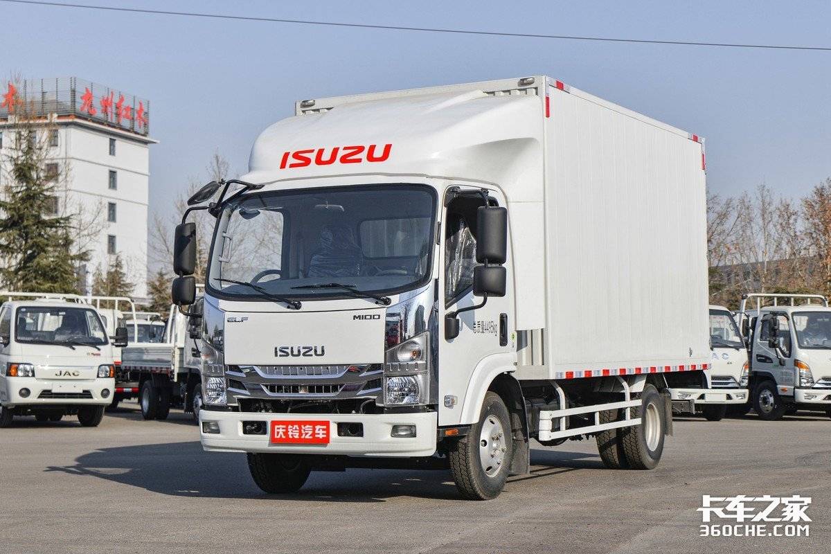 江铃凯运对比五十铃,庆铃五十铃m100最新款轻卡单排