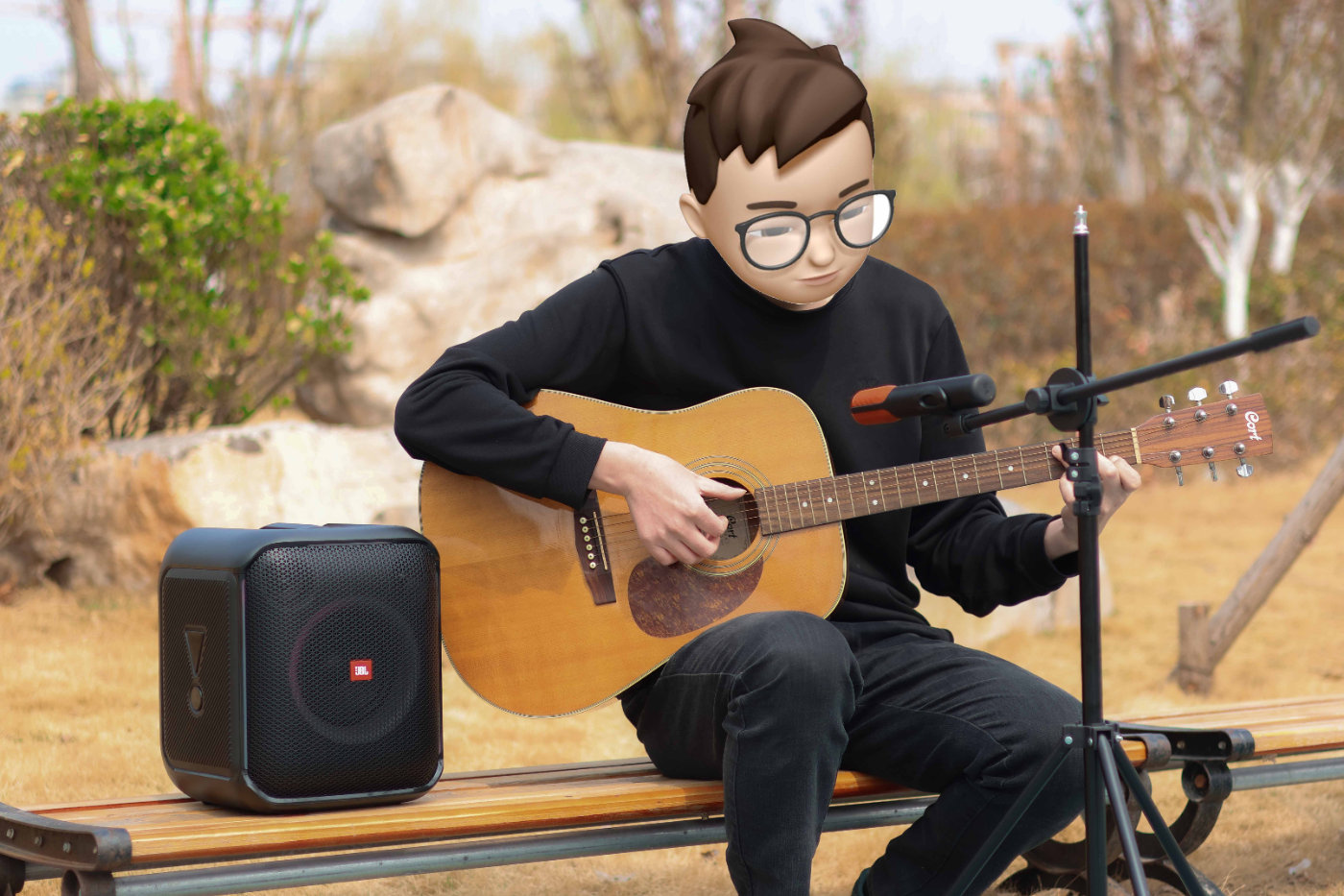 jbl欢唱版音箱评测,无线蓝牙双话筒音箱