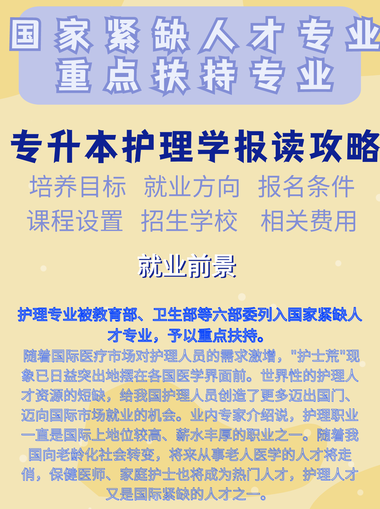 护理专业成人本科报名,护理四川专升本院校