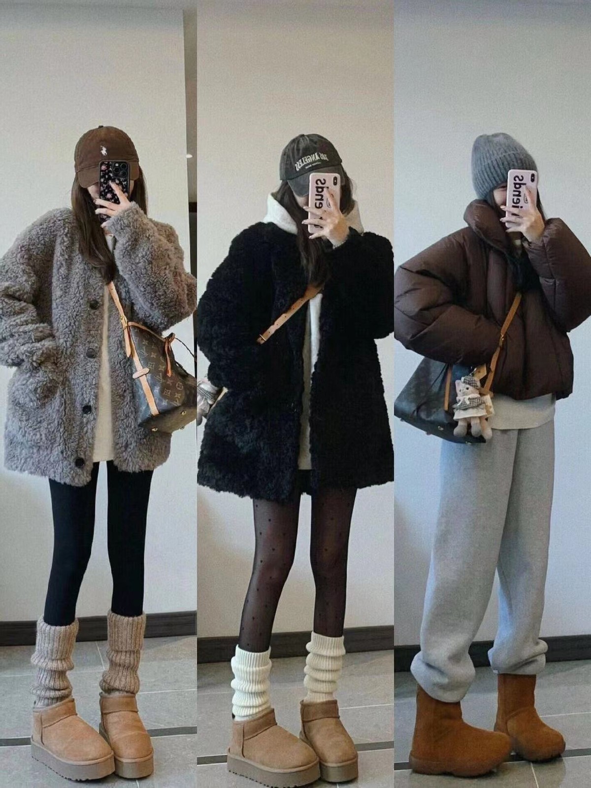 冬季好看保暖的穿搭,冬天保暖又好看的搭配图片大全